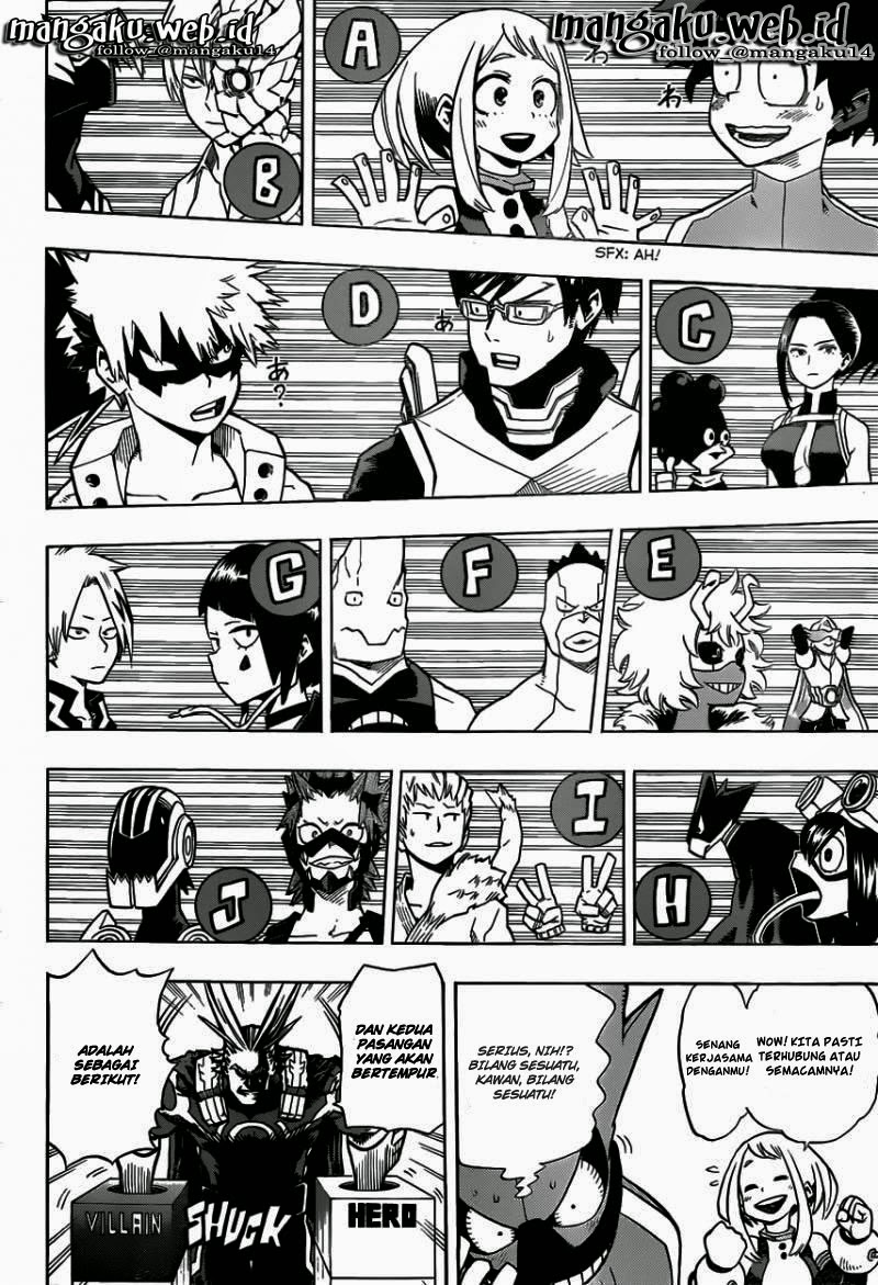 Boku no Hero Academia Chapter 8 Gambar 8