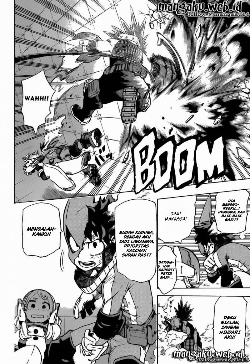 Boku no Hero Academia Chapter 8 Gambar 14