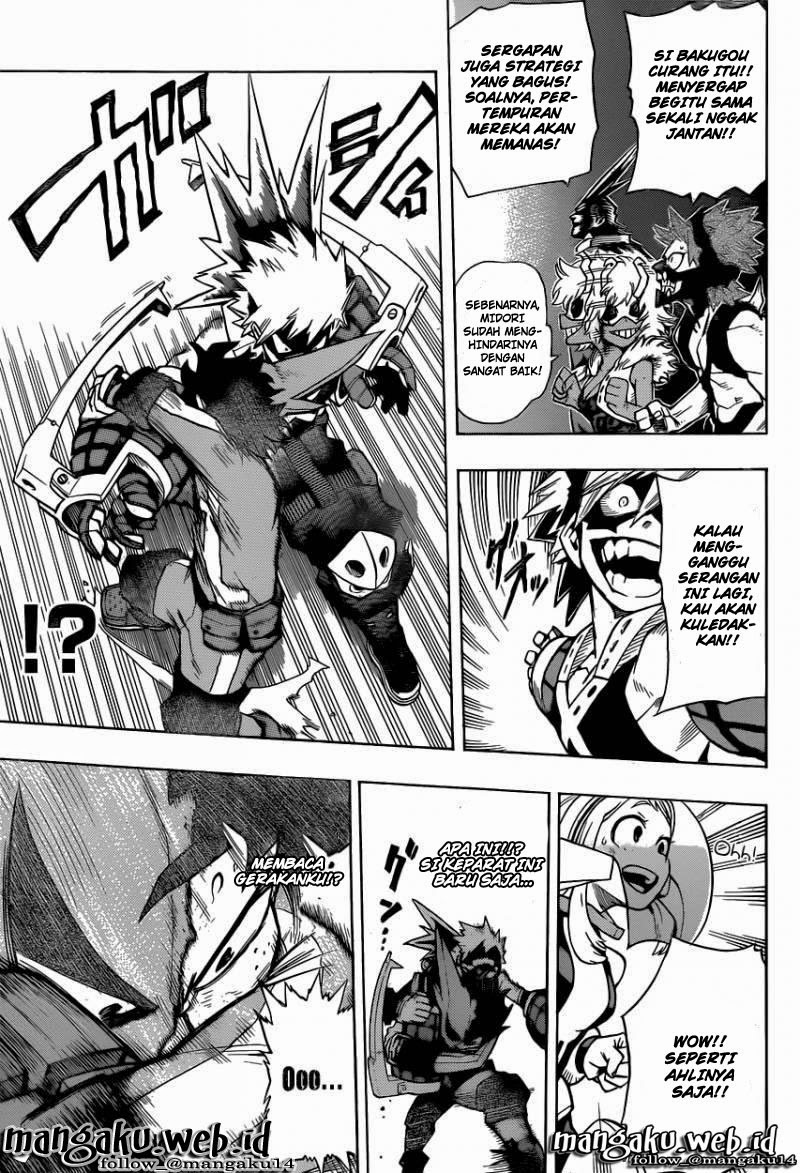 Boku no Hero Academia Chapter 8 Gambar 15