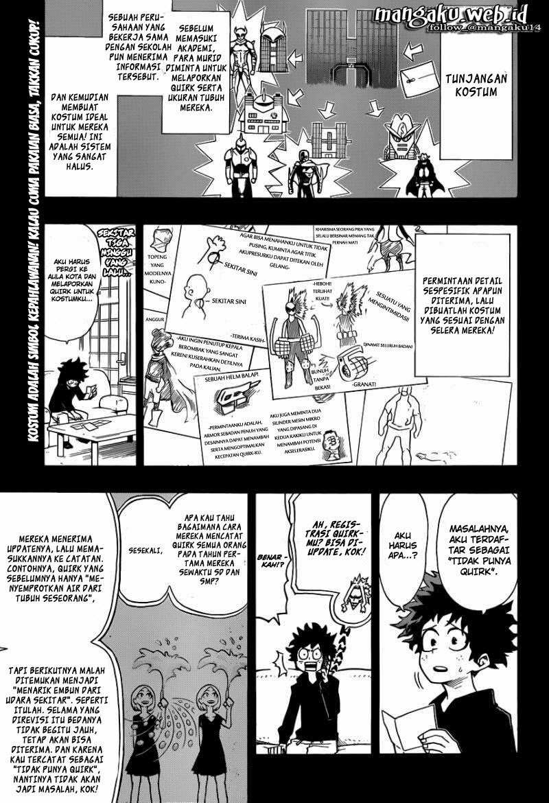 Manga Boku no Hero Academia Chapter 8 gambar nomor 2