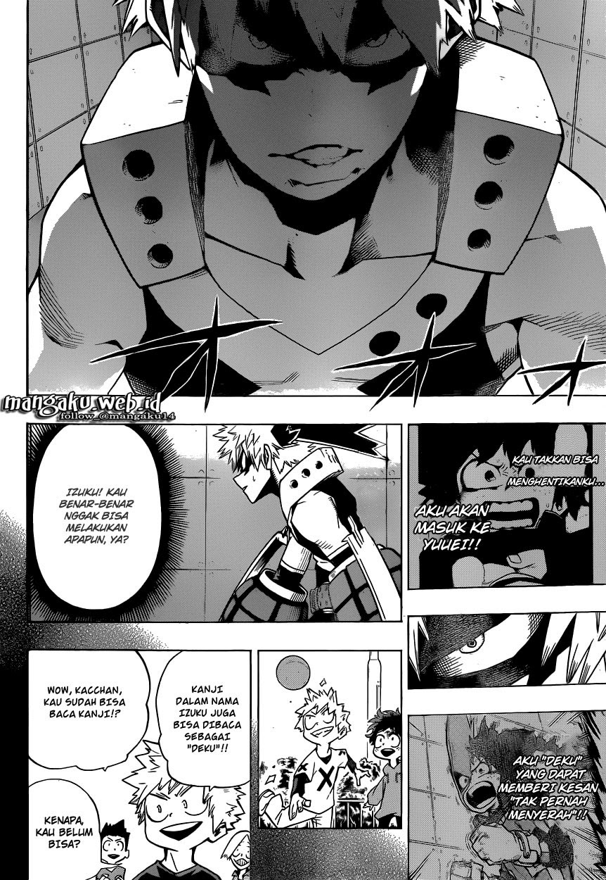 Boku no Hero Academia Chapter 9 Gambar 11
