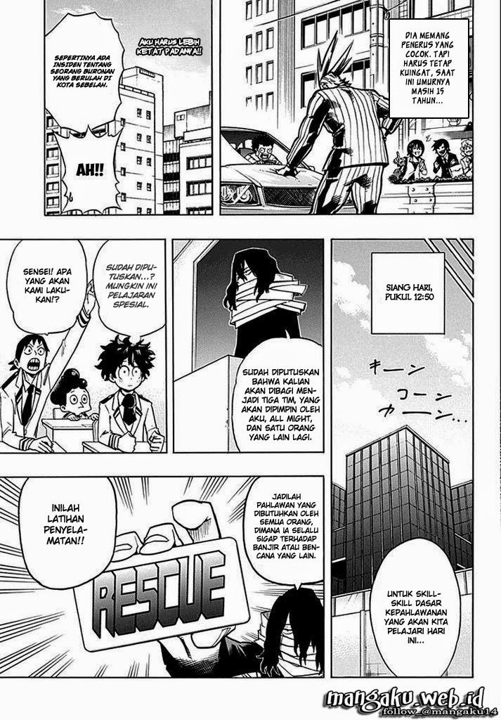 Boku no Hero Academia Chapter 13 Gambar 6