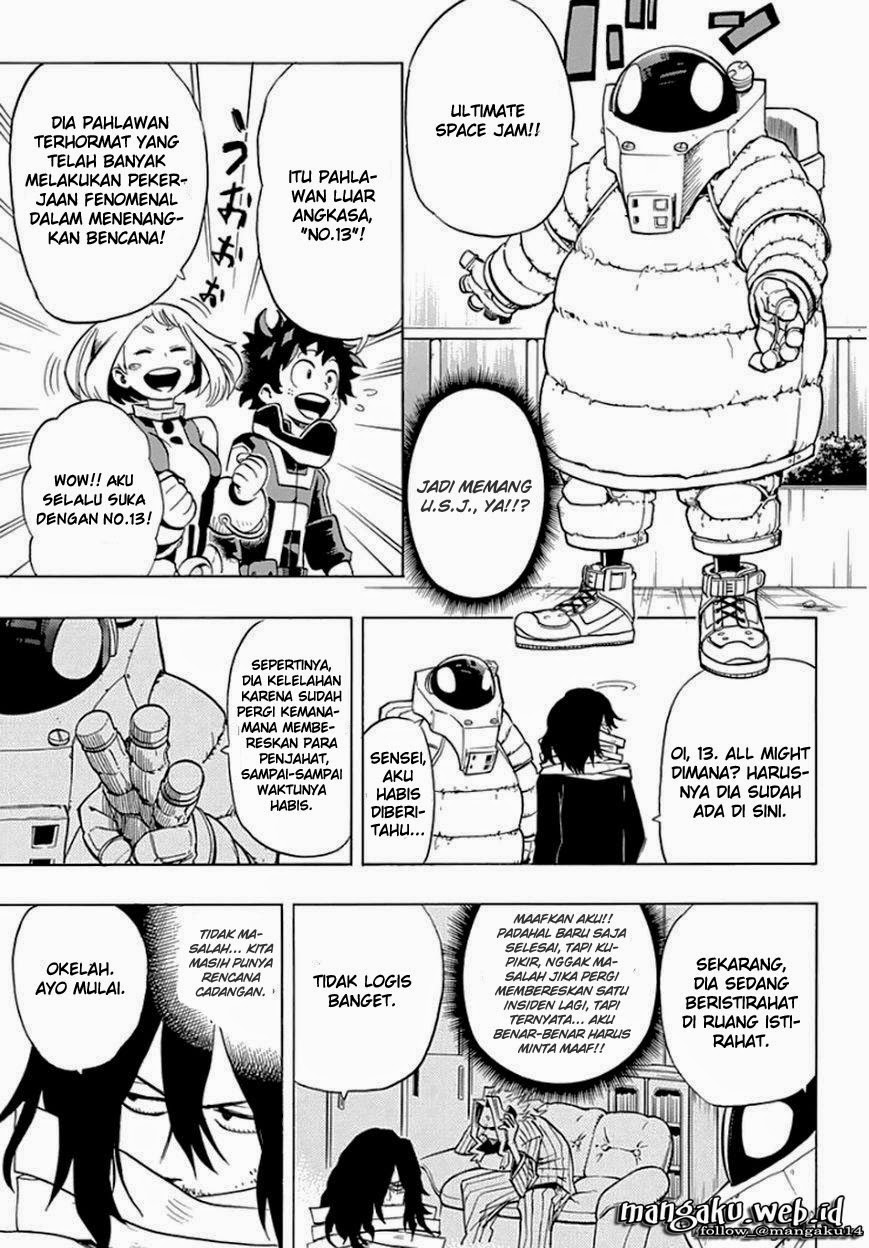 Boku no Hero Academia Chapter 13 Gambar 12