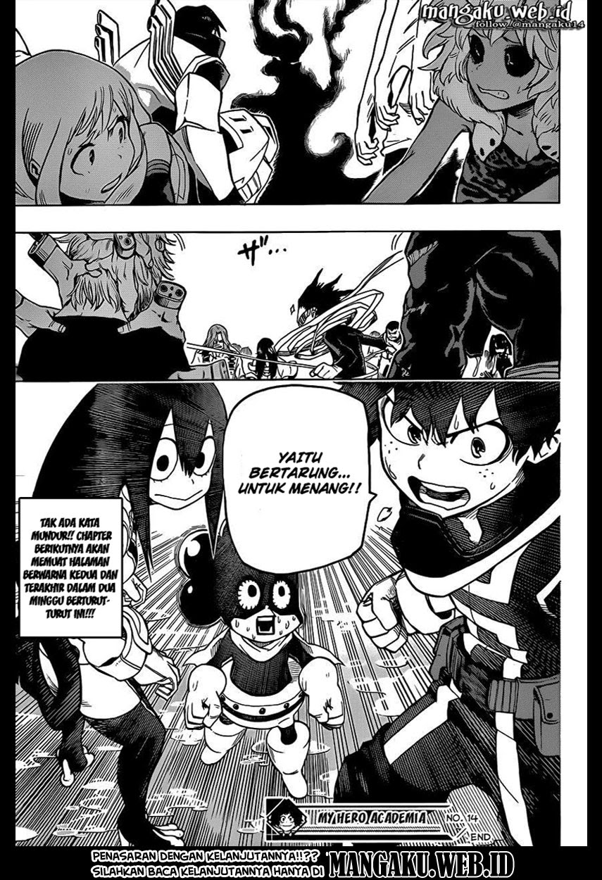 Boku no Hero Academia Chapter 14 Gambar 23