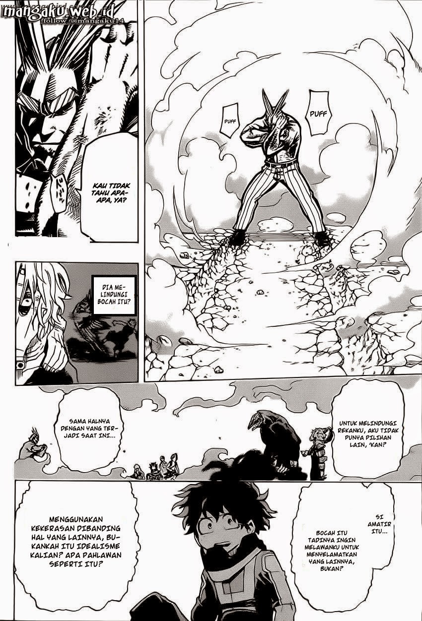 Boku no Hero Academia Chapter 19 Gambar 8