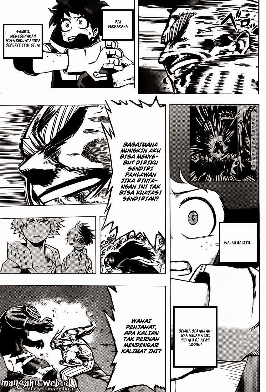 Boku no Hero Academia Chapter 19 Gambar 14