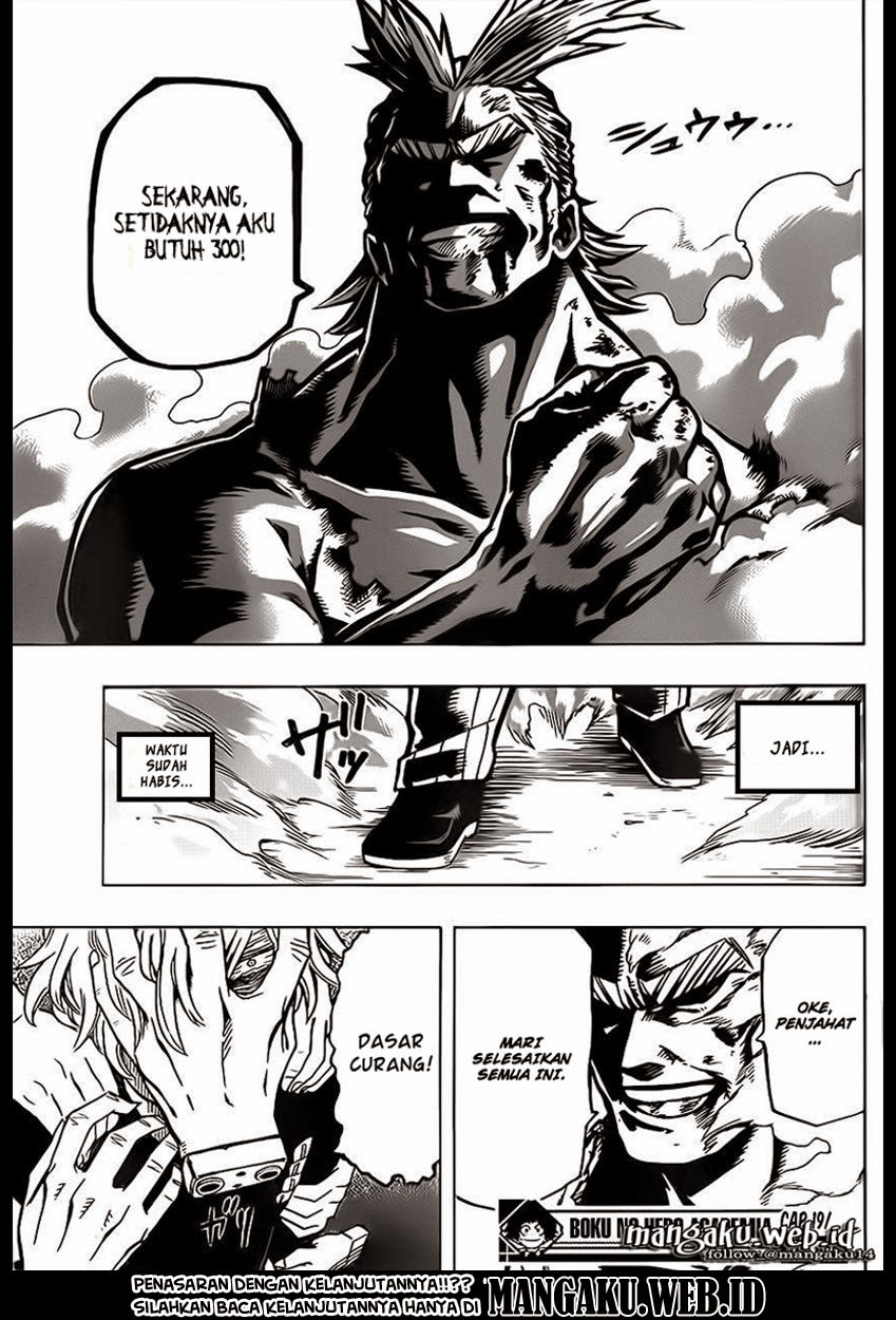 Boku no Hero Academia Chapter 19 Gambar 17