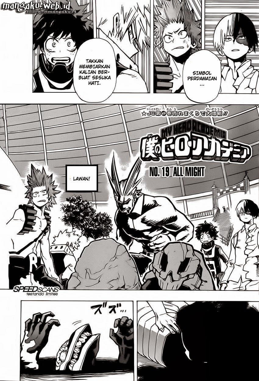 Boku no Hero Academia Chapter 19 Gambar 3