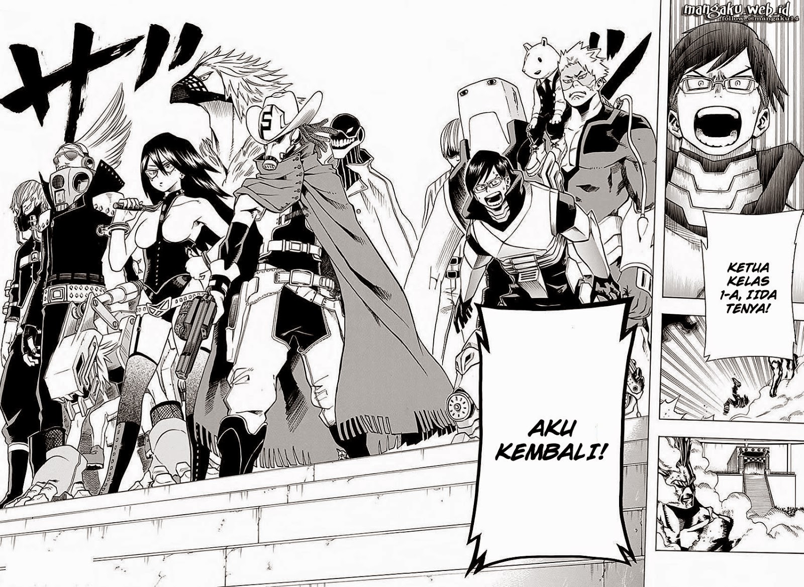 Boku no Hero Academia Chapter 20 Gambar 13