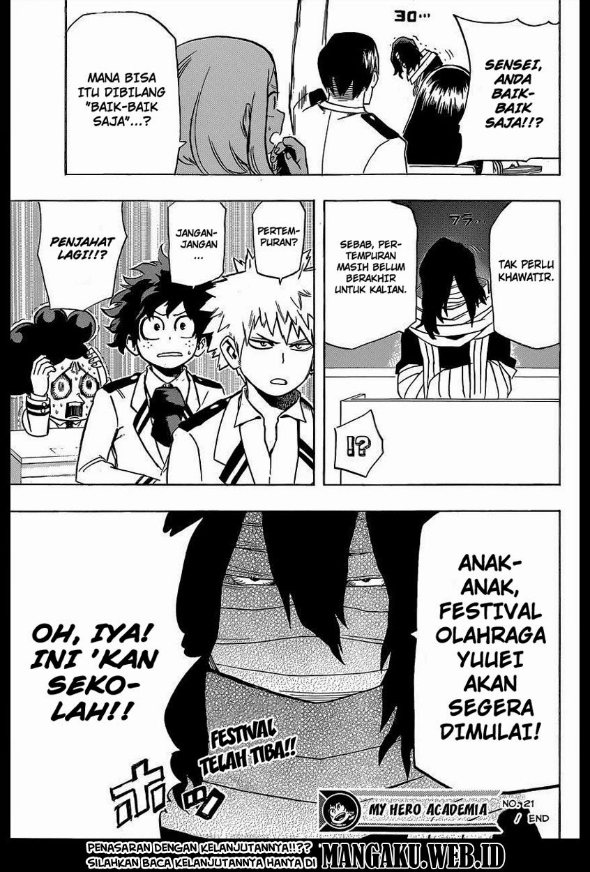 Boku no Hero Academia Chapter 21 Gambar 19