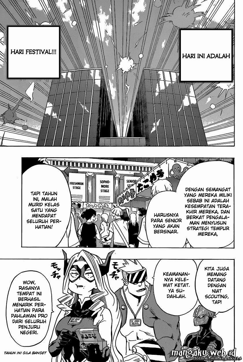 Boku no Hero Academia Chapter 23 Gambar 15