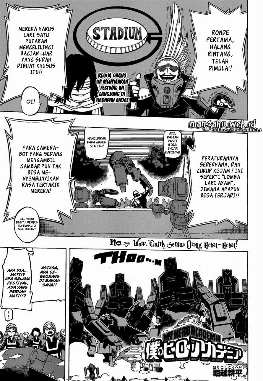 Boku no Hero Academia Chapter 25 Gambar 4
