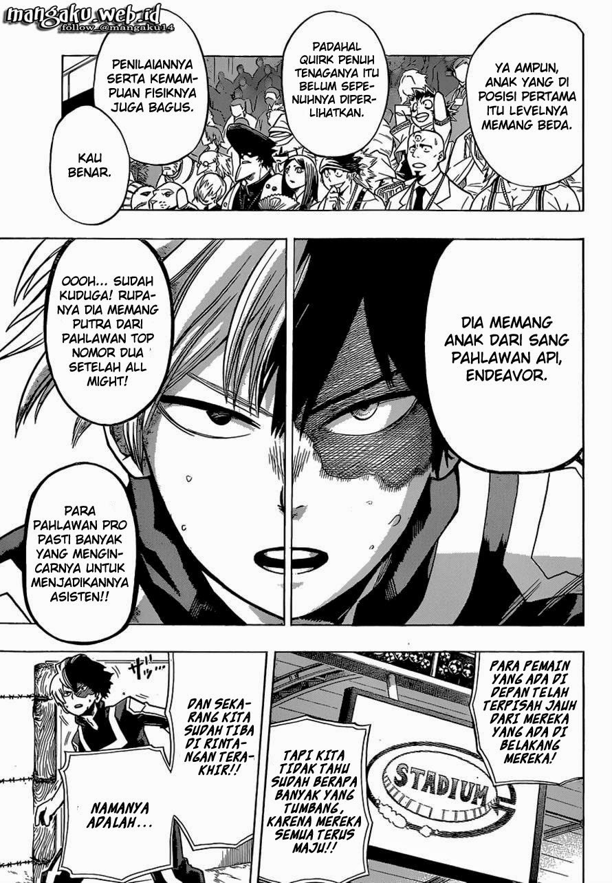 Boku no Hero Academia Chapter 25 Gambar 16