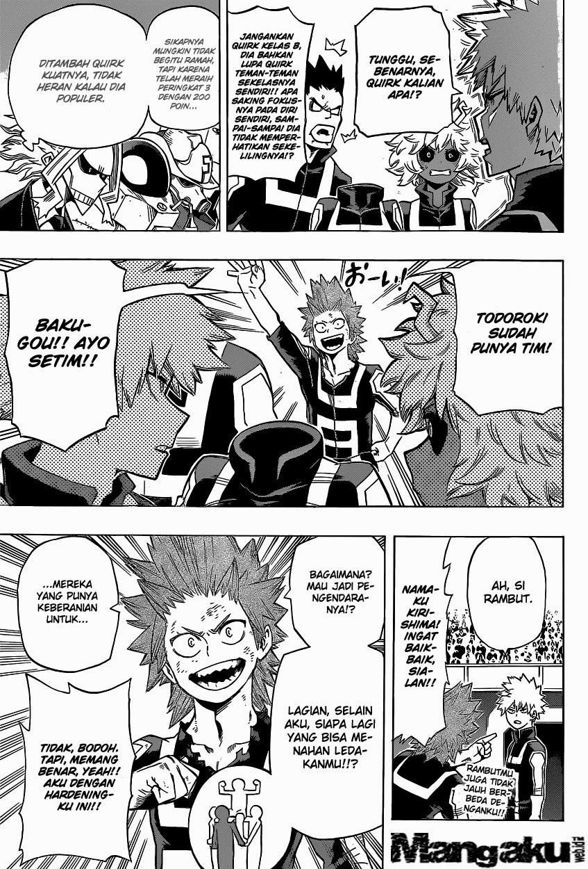 Boku no Hero Academia Chapter 27 Gambar 8
