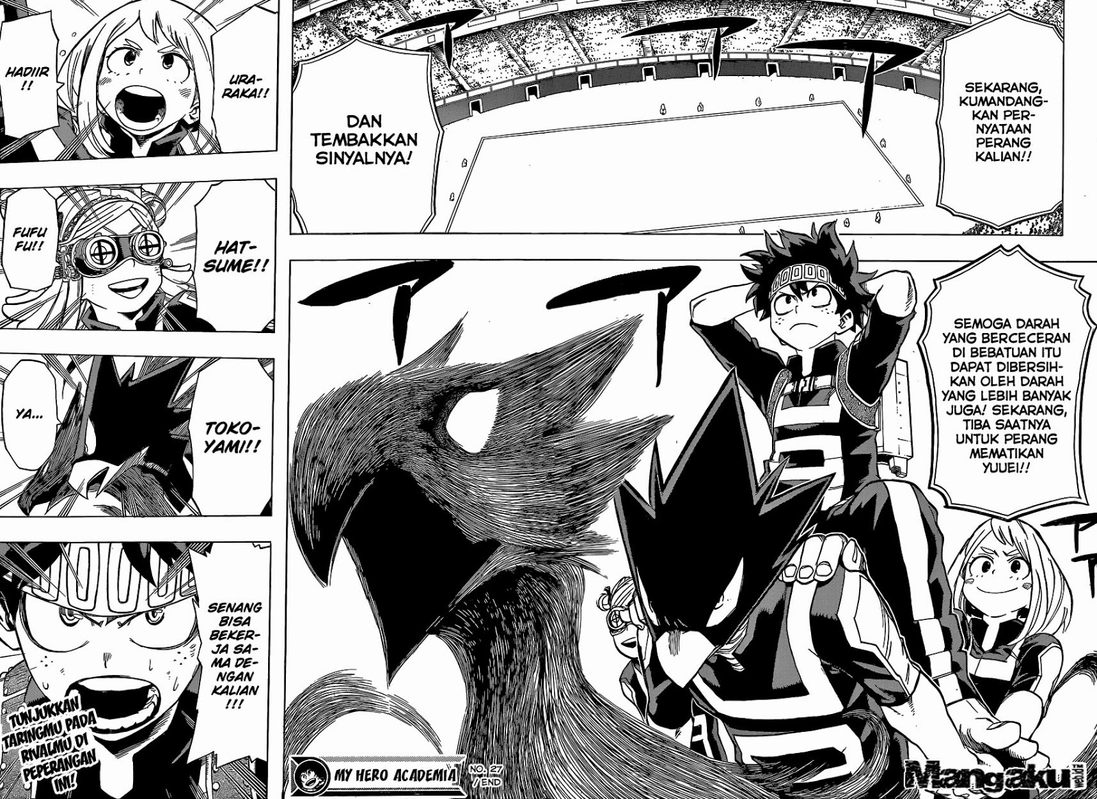 Boku no Hero Academia Chapter 27 Gambar 19