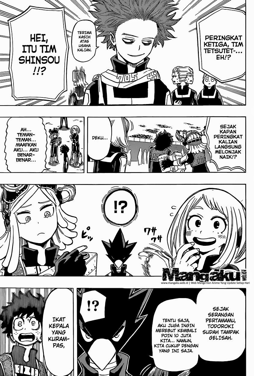 Boku no Hero Academia Chapter 30 Gambar 16
