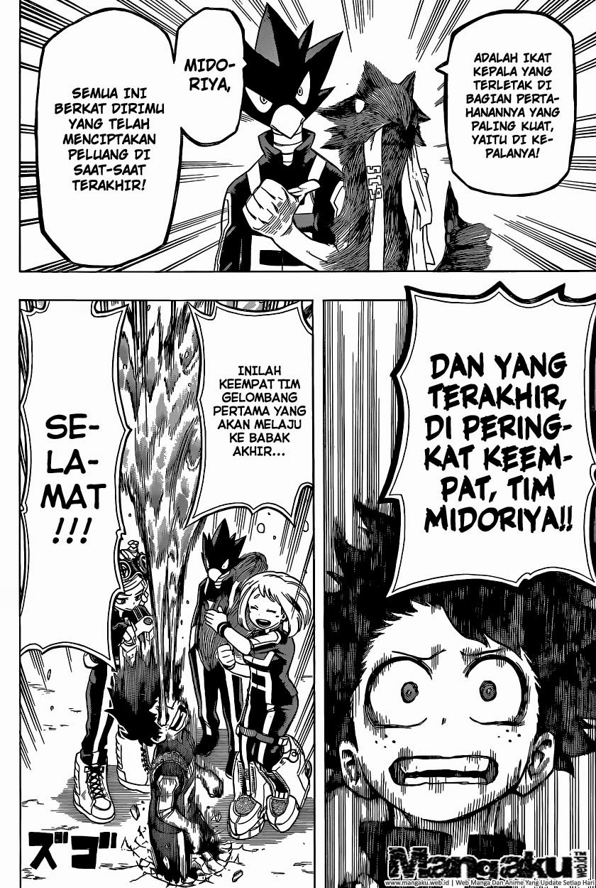 Boku no Hero Academia Chapter 30 Gambar 17
