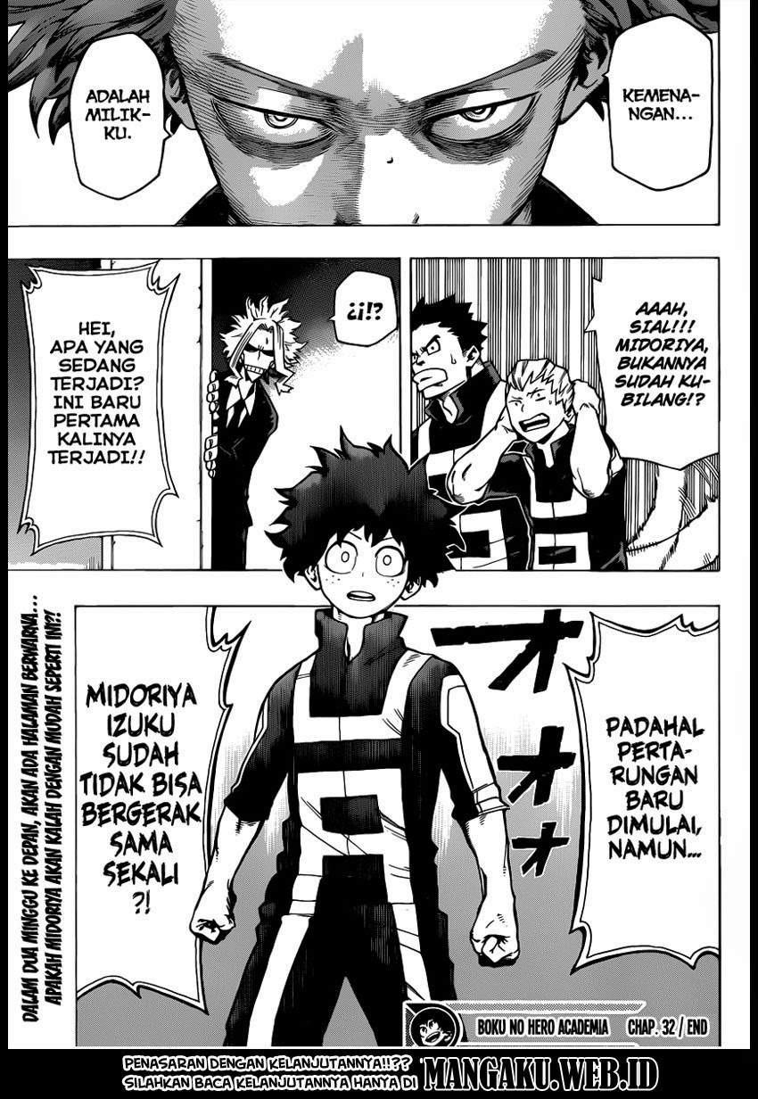 Boku no Hero Academia Chapter 32 Gambar 19