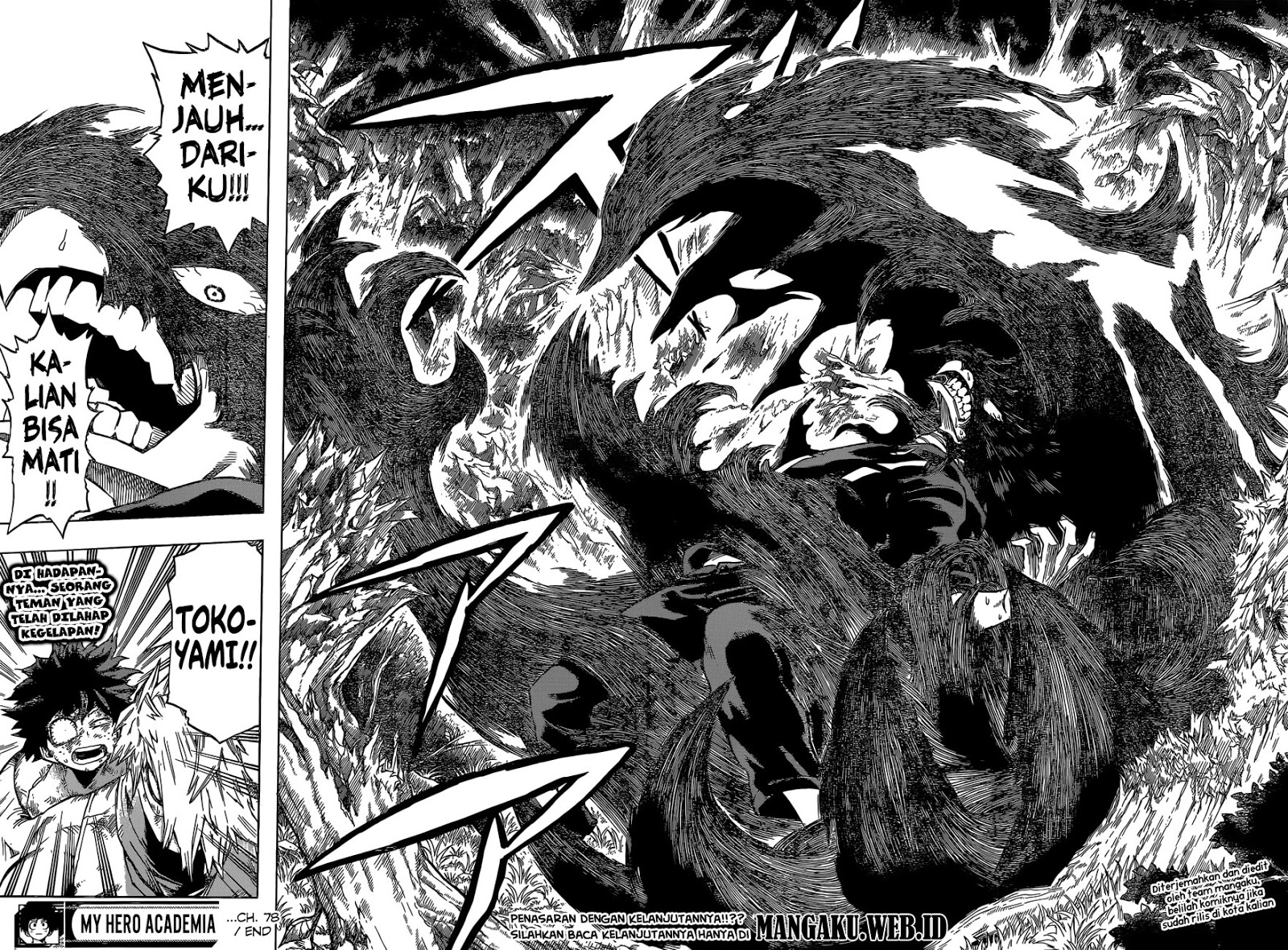 Boku no Hero Academia Chapter 78 Gambar 18