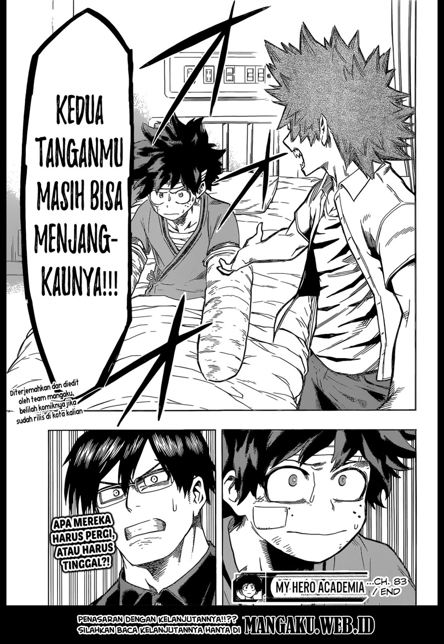 Boku no Hero Academia Chapter 83 Gambar 20