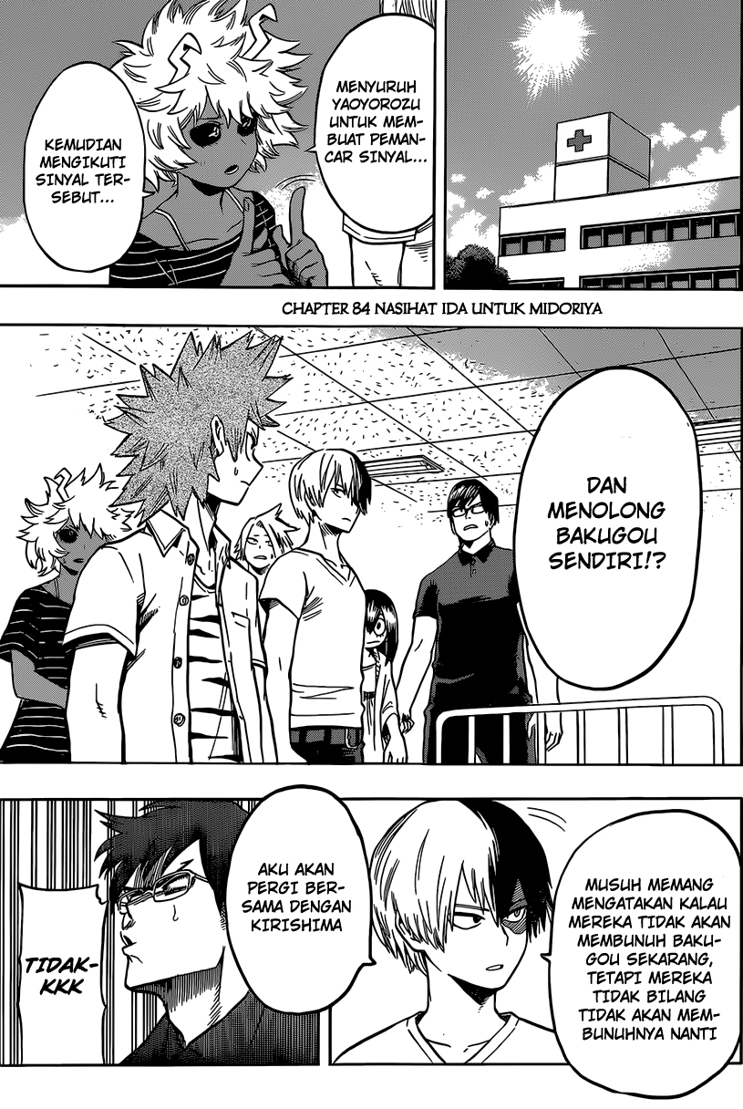 Boku no Hero Academia Chapter 84 Gambar 5