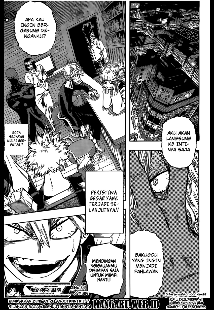 Boku no Hero Academia Chapter 84 Gambar 21