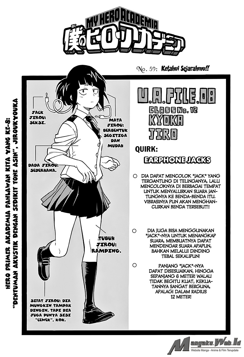 Manga Boku no Hero Academia Chapter 59 gambar nomor 2
