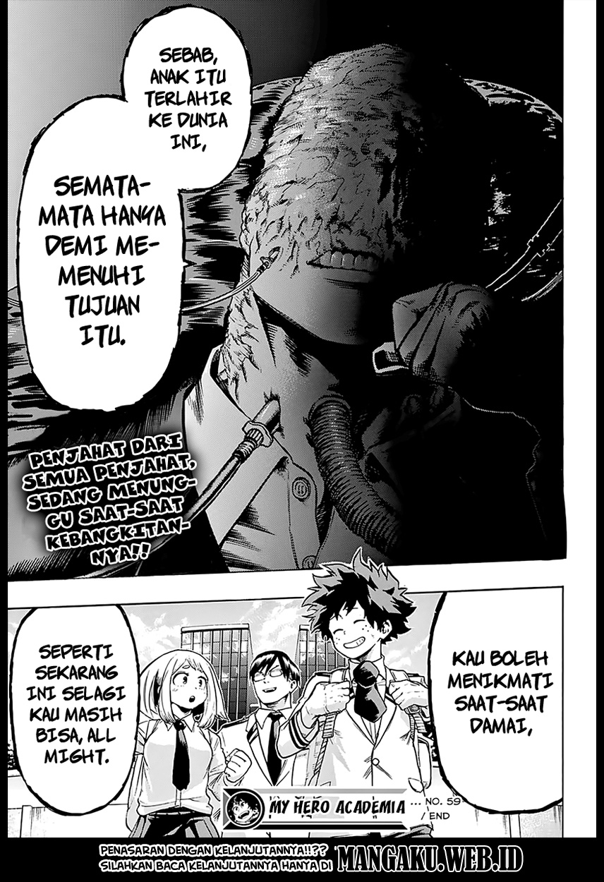 Boku no Hero Academia Chapter 59 Gambar 20