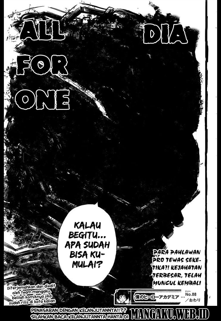 Boku no Hero Academia Chapter 88 Gambar 18