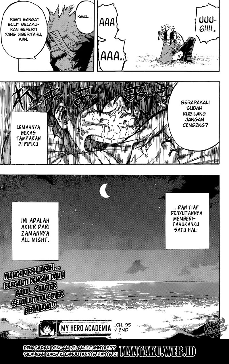 Boku no Hero Academia Chapter 95 Gambar 20