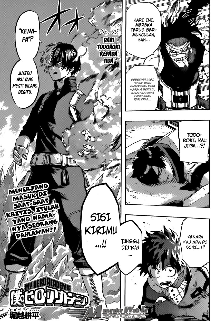 Manga Boku no Hero Academia Chapter 53 gambar nomor 2