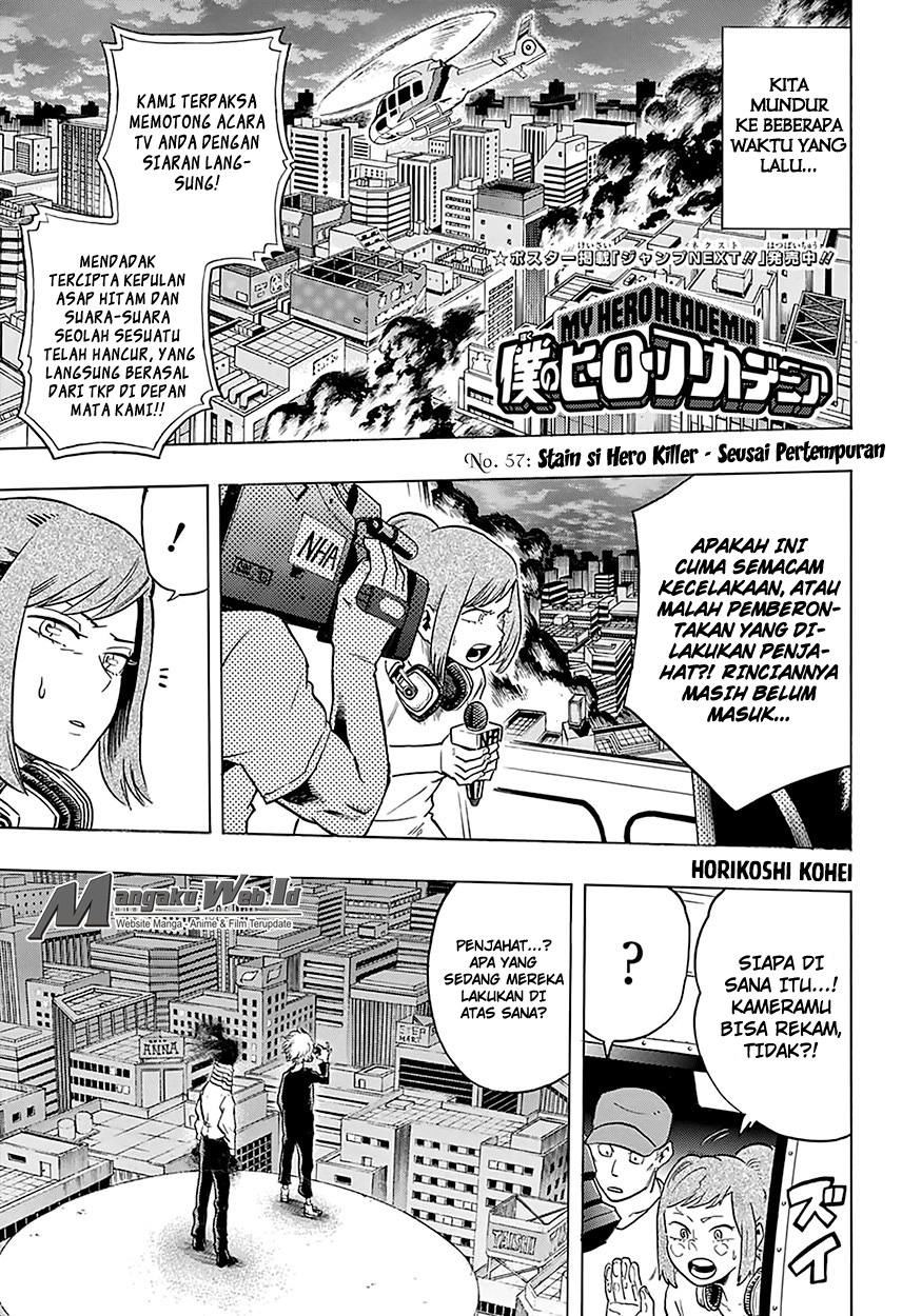 Manga Boku no Hero Academia Chapter 57 gambar nomor 2
