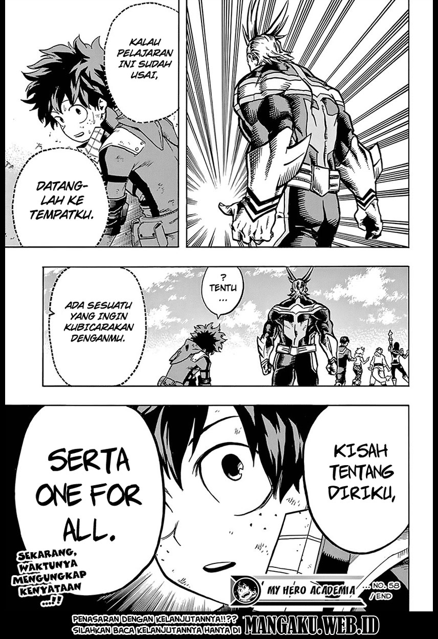 Boku no Hero Academia Chapter 58 Gambar 20