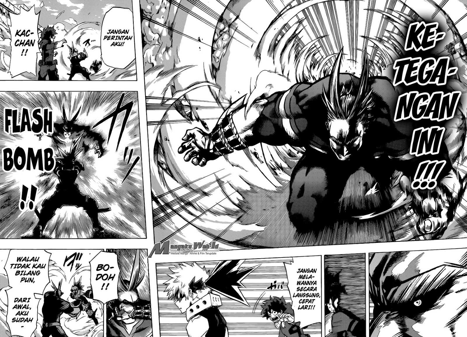 Boku no Hero Academia Chapter 62 Gambar 4