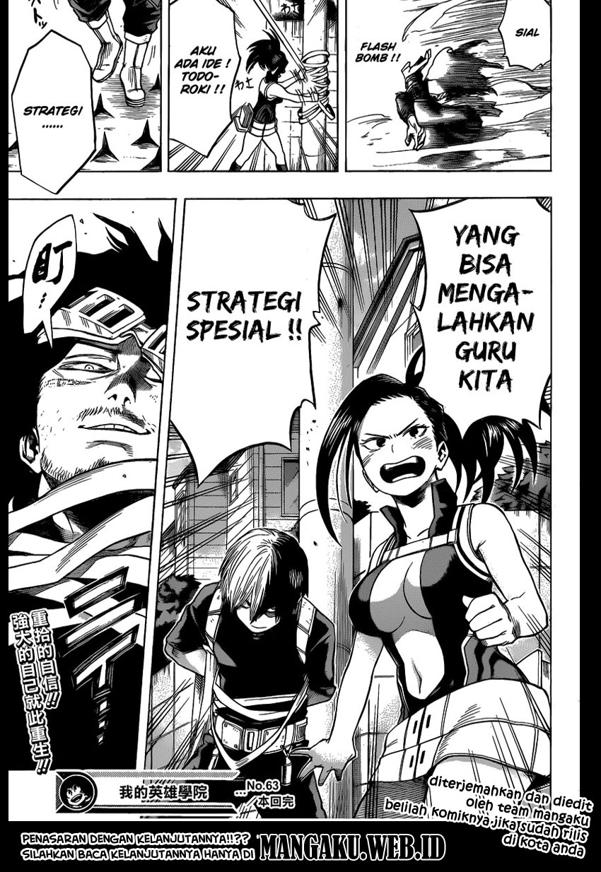 Boku no Hero Academia Chapter 63 Gambar 19