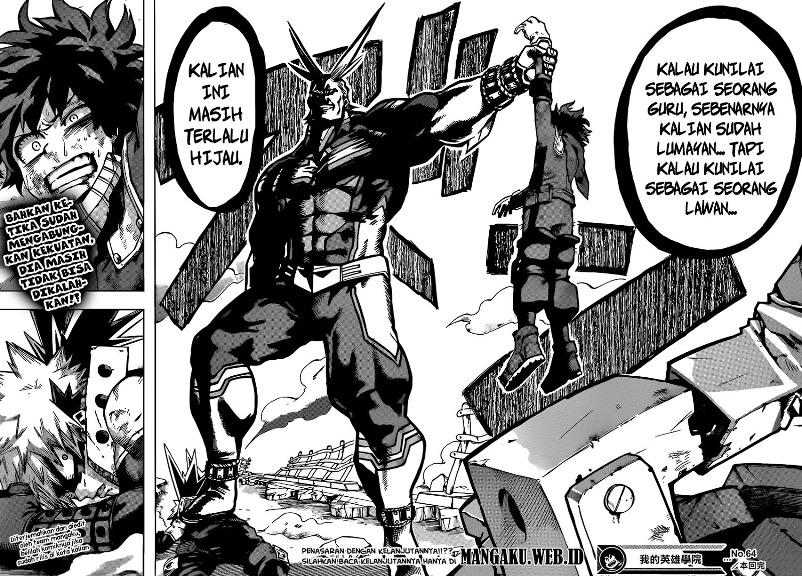 Boku no Hero Academia Chapter 64 Gambar 18