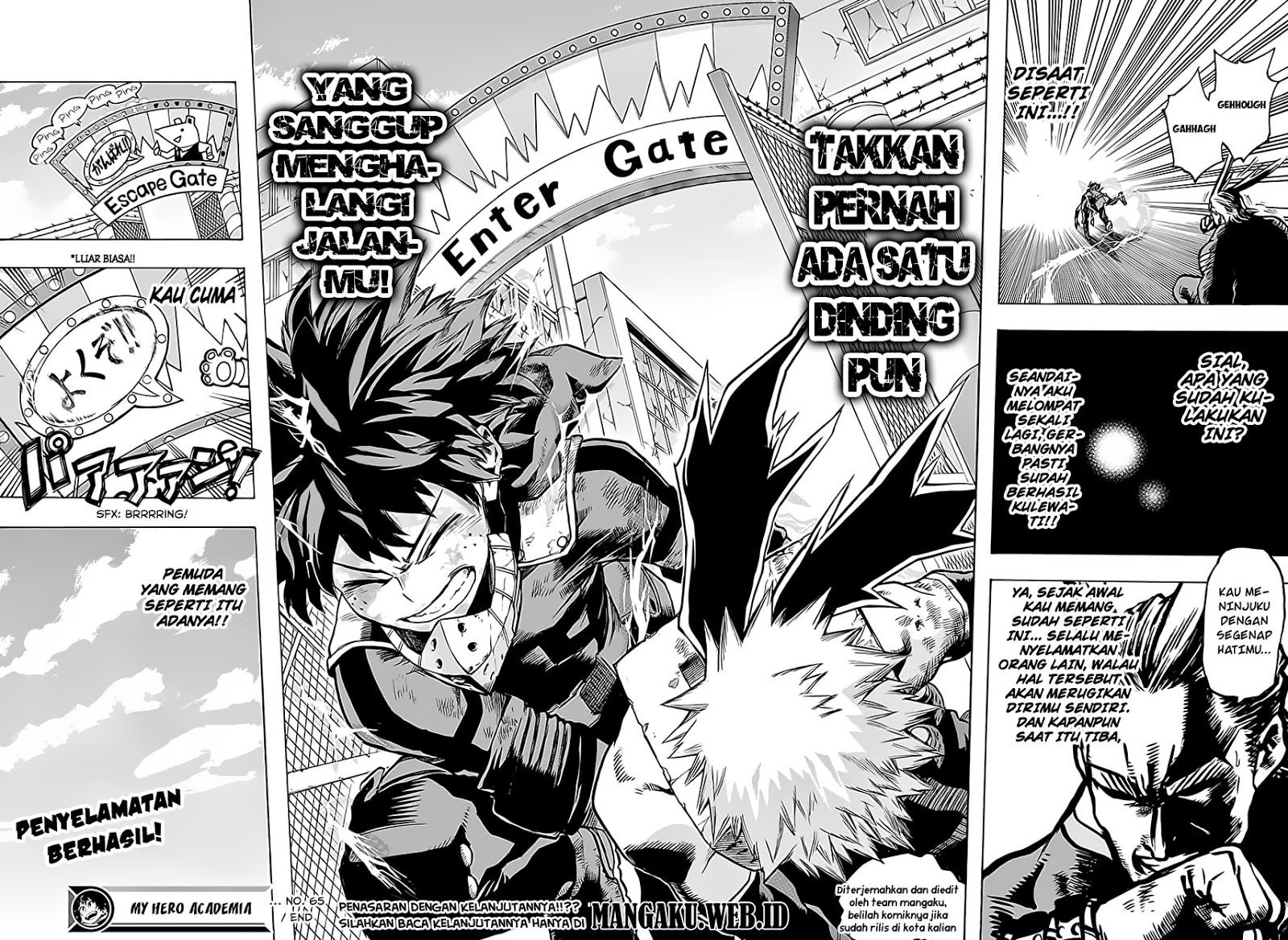 Boku no Hero Academia Chapter 65 Gambar 18