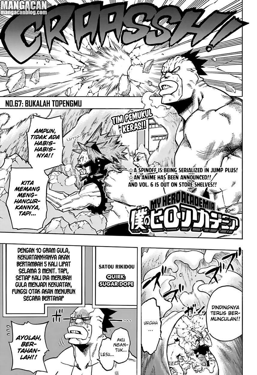 Komik Boku no Hero Academia Chapter 67 gambar nomor 1