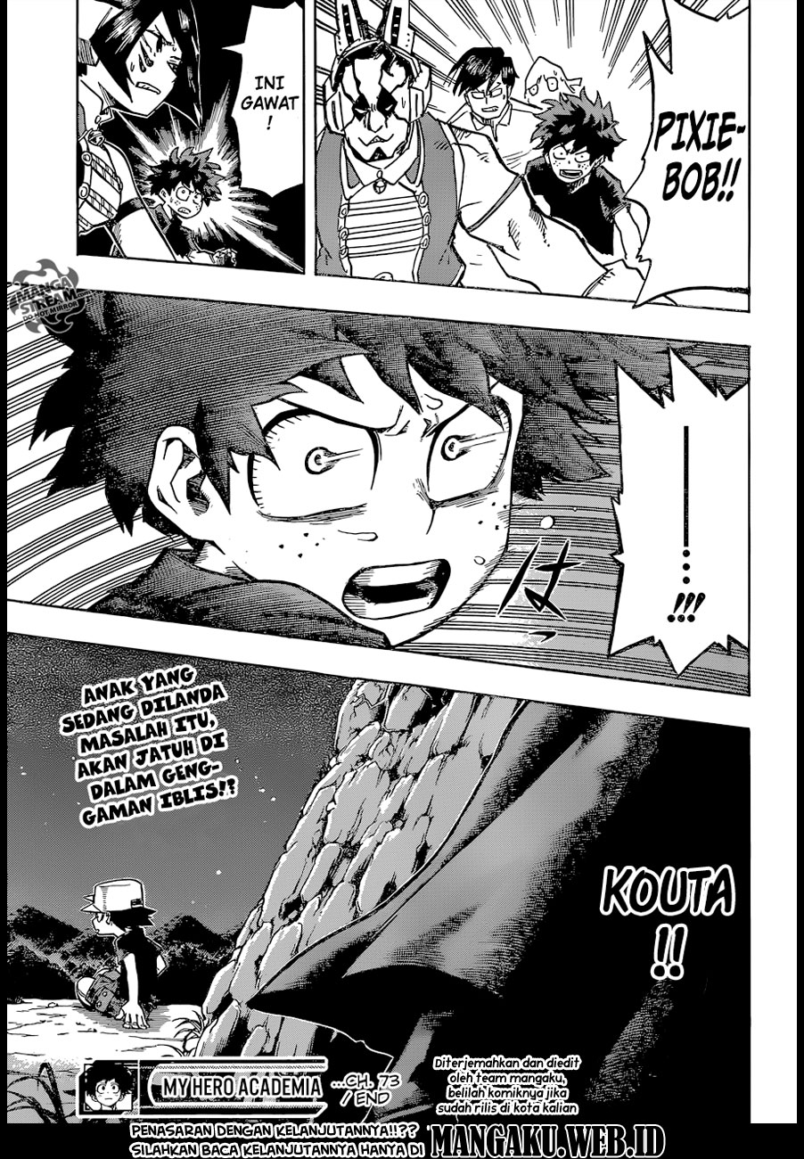 Boku no Hero Academia Chapter 73 Gambar 21