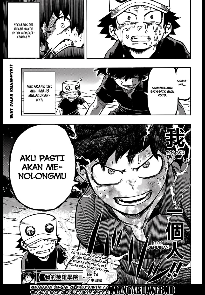 Boku no Hero Academia Chapter 74 Gambar 18