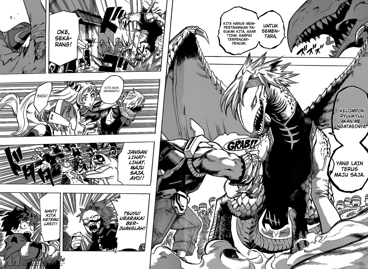 Boku no Hero Academia Chapter 138 Gambar 14