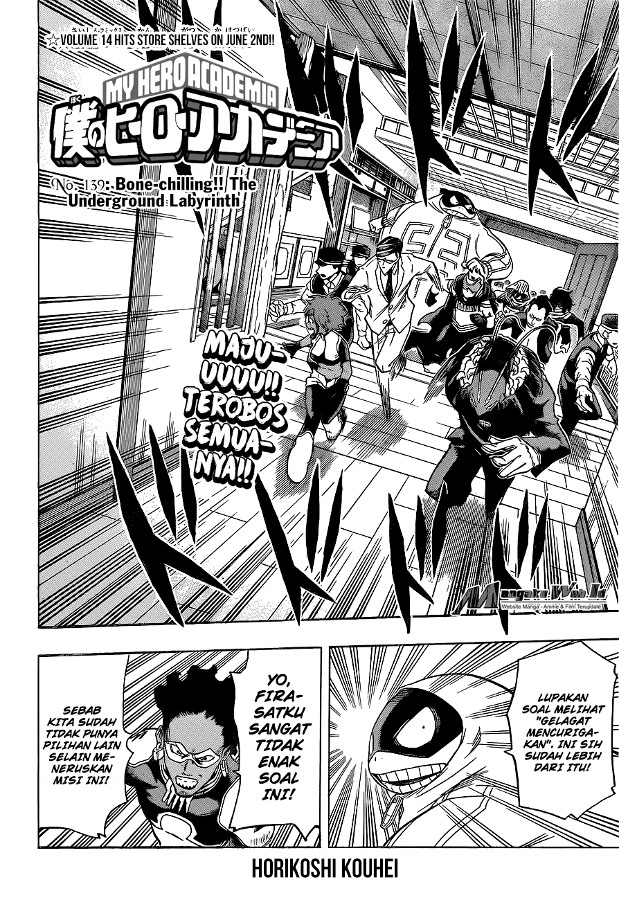 Boku no Hero Academia Chapter 139 Gambar 3