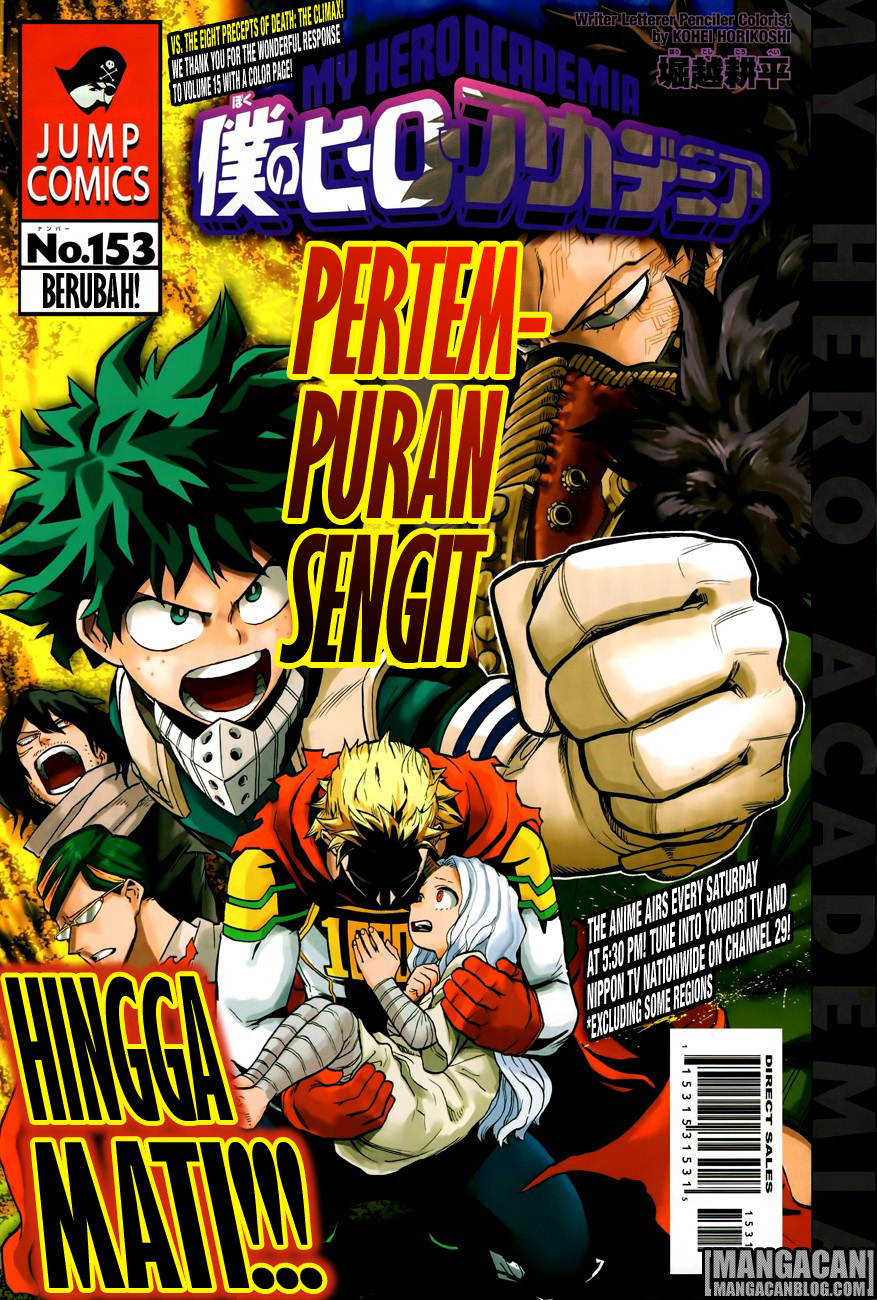 Komik Boku no Hero Academia Chapter 153 gambar nomor 1