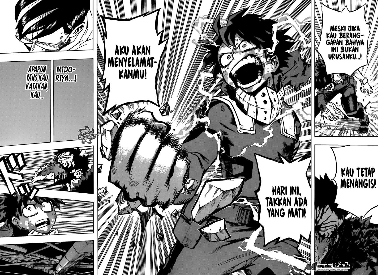 Boku no Hero Academia Chapter 155 Gambar 16