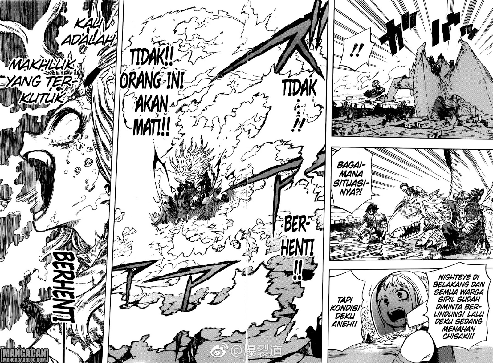 Boku no Hero Academia Chapter 159 Gambar 9