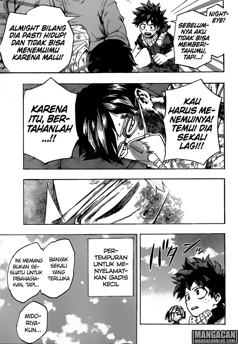 Boku no Hero Academia Chapter 159 Gambar 15