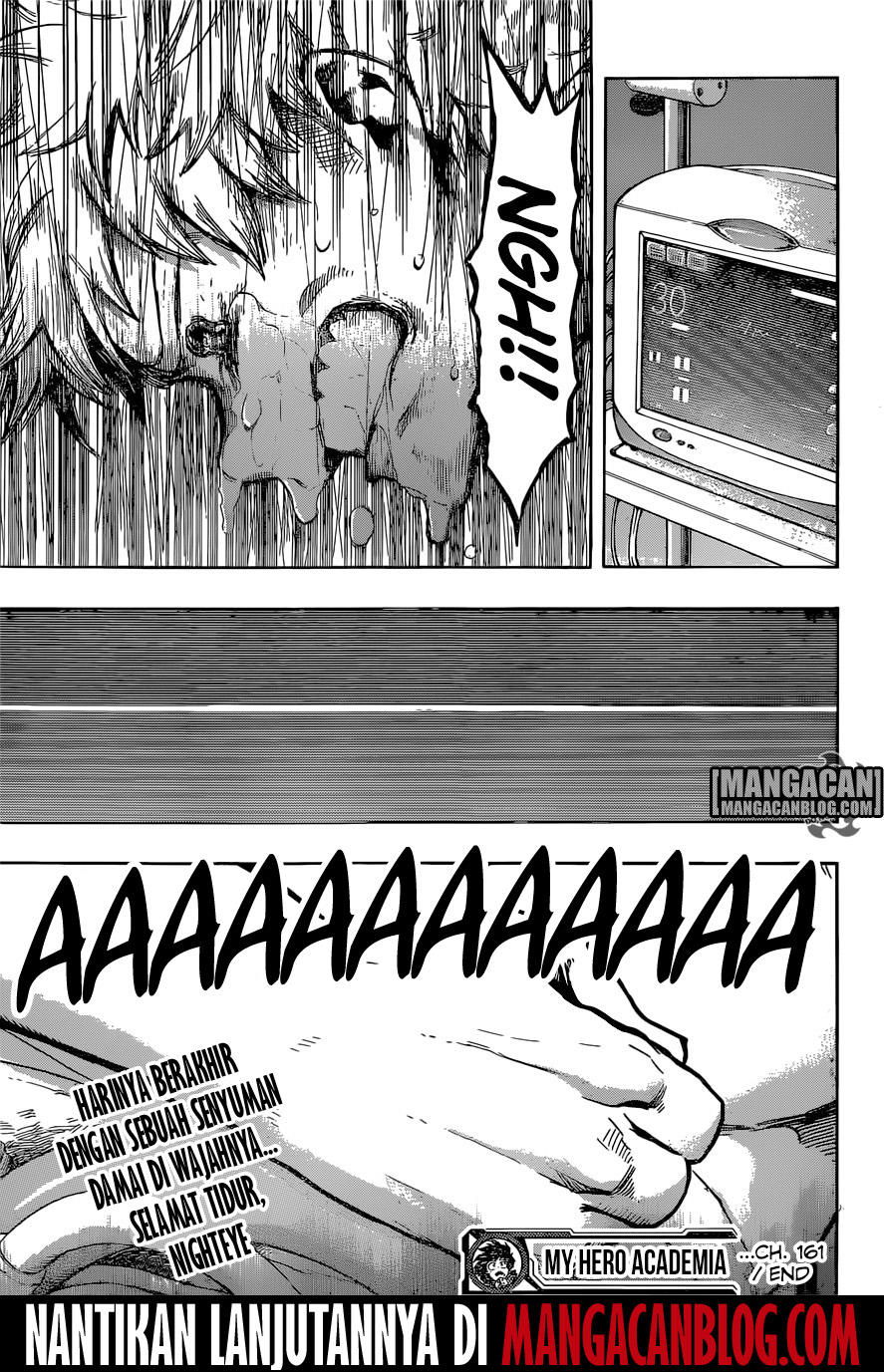 Boku no Hero Academia Chapter 161 Gambar 18
