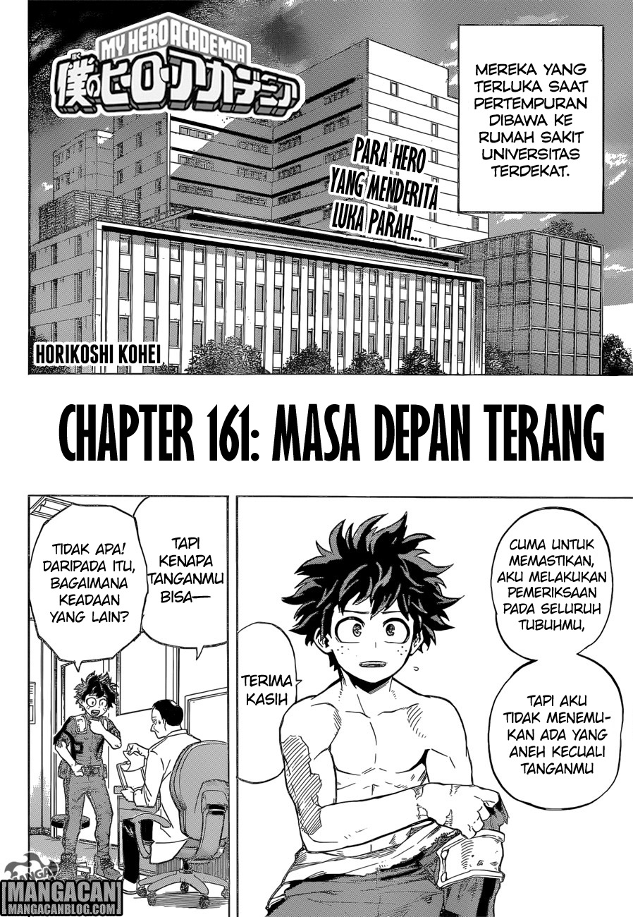 Boku no Hero Academia Chapter 161 Gambar 3