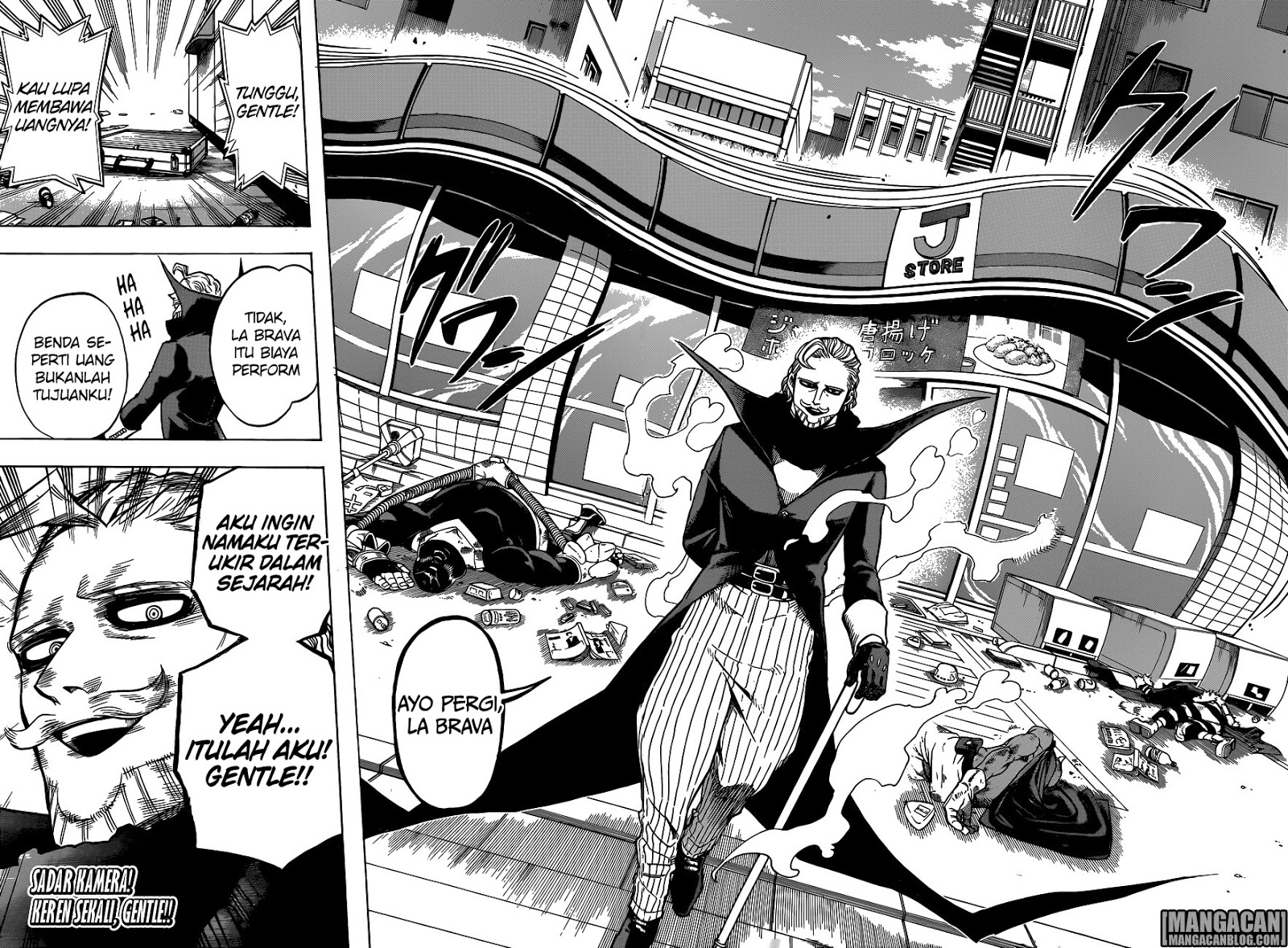 Boku no Hero Academia Chapter 170 Gambar 15