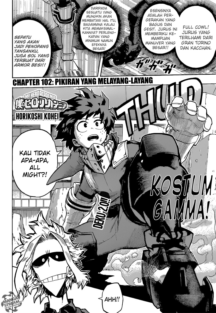 Boku no Hero Academia Chapter 102 Gambar 4